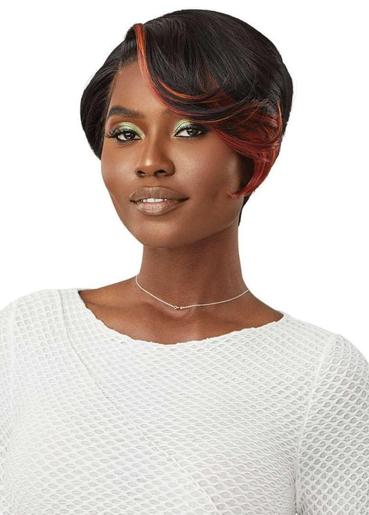 Outre Lace Front Wig - Melted Hairline - Kit (DEEP BURGUNDY)