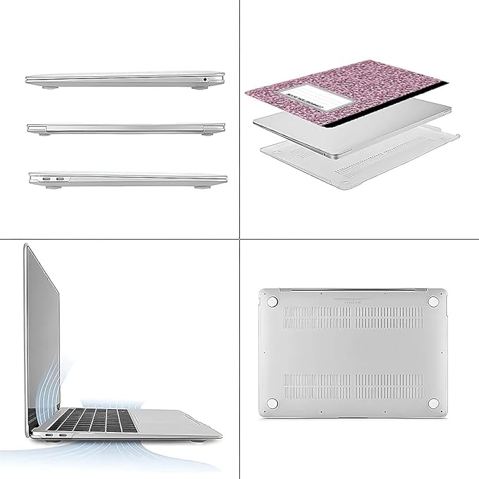 COTAIL Compatible with MacBook Air 13.3 13.6 Inch Case 2022 2021 2020 2019 Plastic Hard Shell Case Cover,13.3 Pro(A1706/A1708/A1989/A2159/A2289/A2338), Notebook