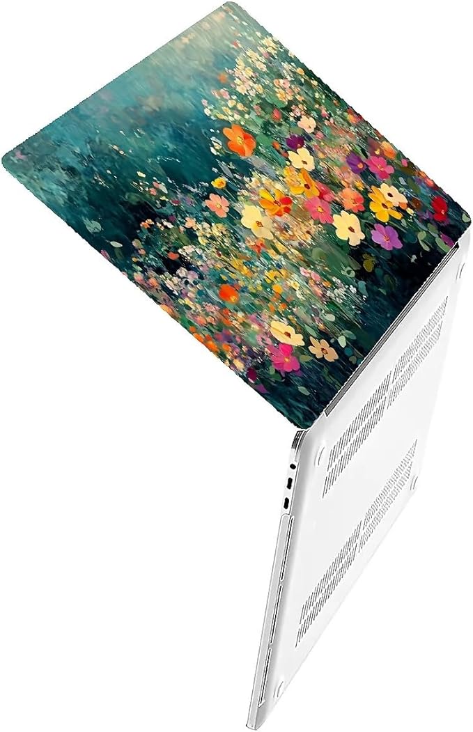 COTAIL Compatible with MacBook Air 13.3 13.6 Inch Case 2022 2021 2020 2019 Plastic Hard Shell Case Cover,13.6 Air (A2681) M2 2022, Spring Flowers