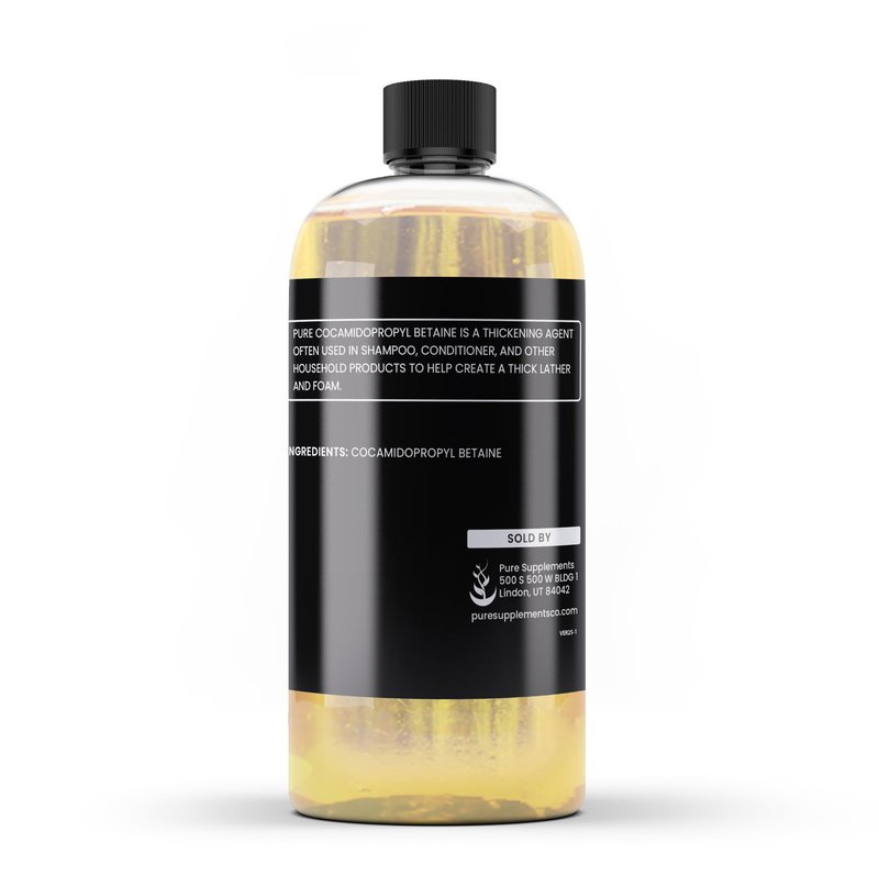 PURE ORIGINAL INGREDIENTS Cocamidopropyl Betaine 32 Fl oz, Always Pure, No Fillers or Additives