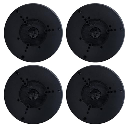 4 Pack PFA130-E Security Camera Junction Box (ABS) for Indoor & Outdoor Surveillance Camera - Security Camera Mount Bracket Waterproof Universal Camera Mount for Dome, Turret & Bullet Cameras (Grey)