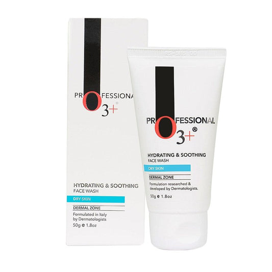 O3+ Hydrating & Soothing Face Wash with Aloe Vera and Cucumber Extracts, 50g