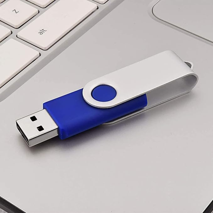 Rpanle USB for Windows 10 Install Recover Repair Restore Boot USB Flash Drive, 32&64 Bit Systems Home&Professional, Antivirus Protection&Drivers Software, Fix PC, Laptop and Desktop, 16 GB USB - Blue