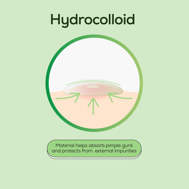 HANHOO Soothing Blemish Patch with Aloe, Madecassic Acid, and Tea Tree Extract - Hydrocolloid Spot Treatment - Calms Pre-stage, Irritated, and Popped Blemishes 108 count
