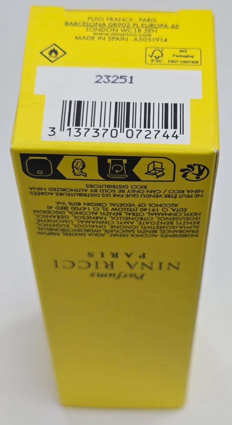 L'air du Temps by Nina Ricci for Women 1.0 oz Eau de Toilette Spray