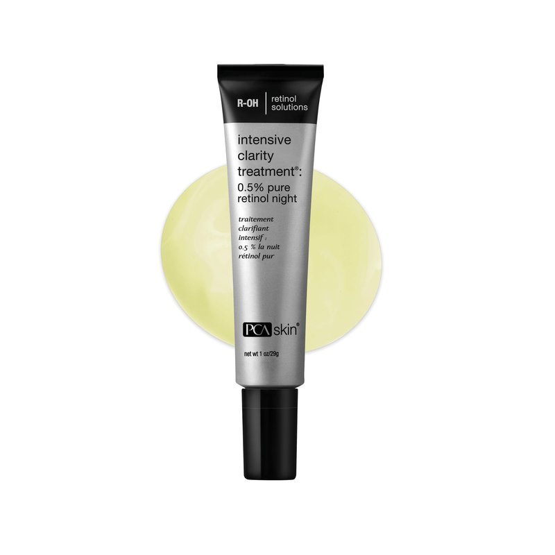 PCA SKIN Intensive Clarity Treatment - 0.5% Pure Vitamin A Retinol & 2% Salicylic Acid Face Serum for Acne-Prone Skin (1 oz)