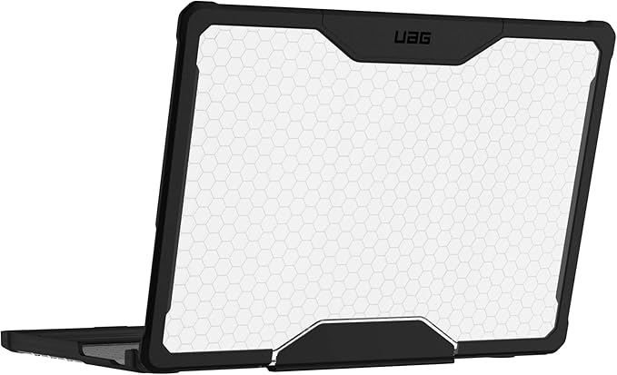 URBAN ARMOR GEAR UAG Designed for MacBook Pro 14" Case M5 2026 M4 2024 M3 2023 Pro/Max Chip Rugged Military Grade Laptop Cover, Plyo Translucent Clear Ice