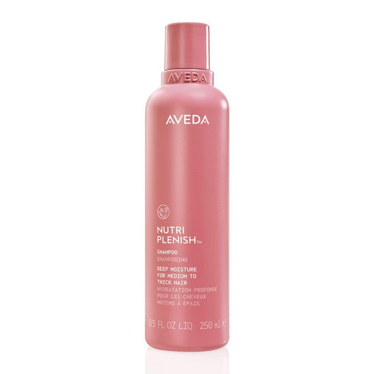 Aveda Nutriplenish Shampoo Deep Moisture | Rich Hydration for Medium to Thick Dry Hair | Organic Pomegranate Oil, Coconut Oil, Mango Butter | 93% Naturally Derived*, 8.5 Fl Oz