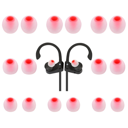 TSZYYM Earbud Tips Ear Bud Tips Soft Anti Slip Washable and Reusable Silicone Replacement Earbud Tips Fit Most in-Ear Earbuds(Inner Hole 3.8mm -5.1mm) 18pcs S M L