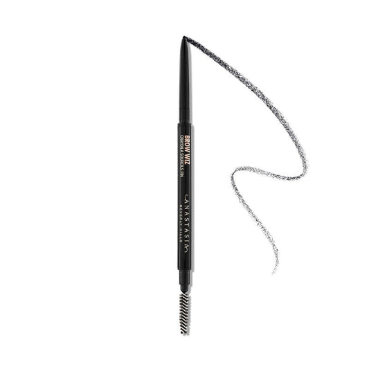 Anastasia Beverly Hills Brow Wiz - Ultra-Slim Retractable Eyebrow Pencil for Hair-Like Strokes, Natural Precision Definition, Longwear Waterproof Smudge-Proof for Filling & Shaping Brows - Granite