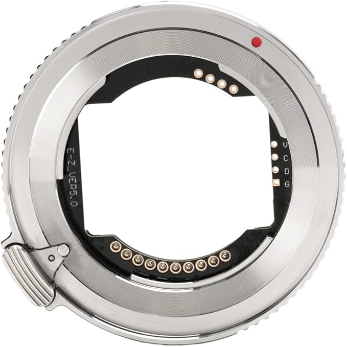 VILTROX E-Z Booster Lens Adapter Auto Focus Ring Mount Lens Converter for E Mount Lens to Nikon Z Mount Camera Z5 Z50 Z6 Z6II Z7II Zfc with Metal Construction