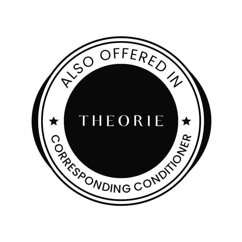 Theorie Nourishing Shampoo with Helichrysum & Plum - Enriches & Soothes Dry Hair | 800mL Pump Bottle