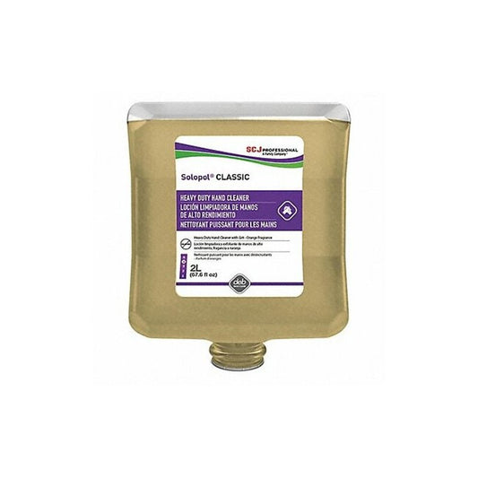 Deb 2 Liter Refill Beige Solopol Classic Scented Hand Cleaner