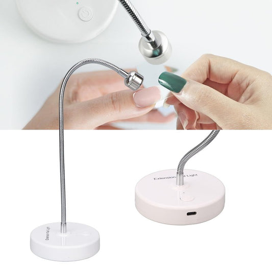 LED Light, 3W USB Input Flash Cure Light for Nails, Nail Dryer Nail Extension Gel Curing Lamp for Outdoor Stall Gel Nail Curing