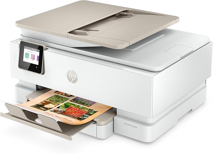 HP Envy Inspire 7955e Wireless Color Inkjet Printer, Print, scan, copy, Easy setup, Mobile printing, Best-for-home, 3 month Instant Ink trial included, AI-enabled (1W2Y8A)