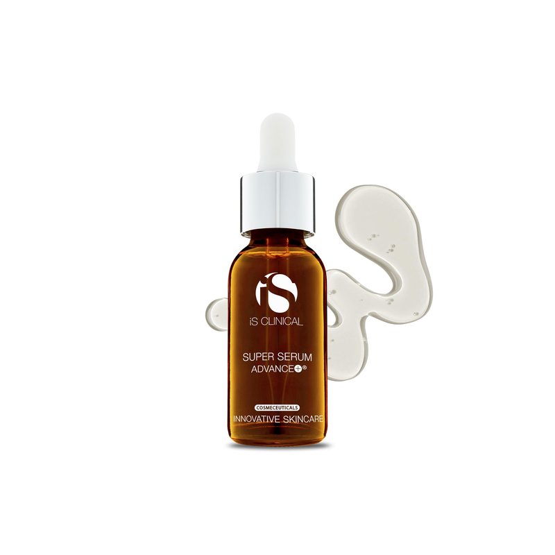 iS CLINICAL Super Serum Advance+, Anti-Aging Vitamin C Face Serum, reduces scaring and fine stretch marks, 0.5 Fl Oz