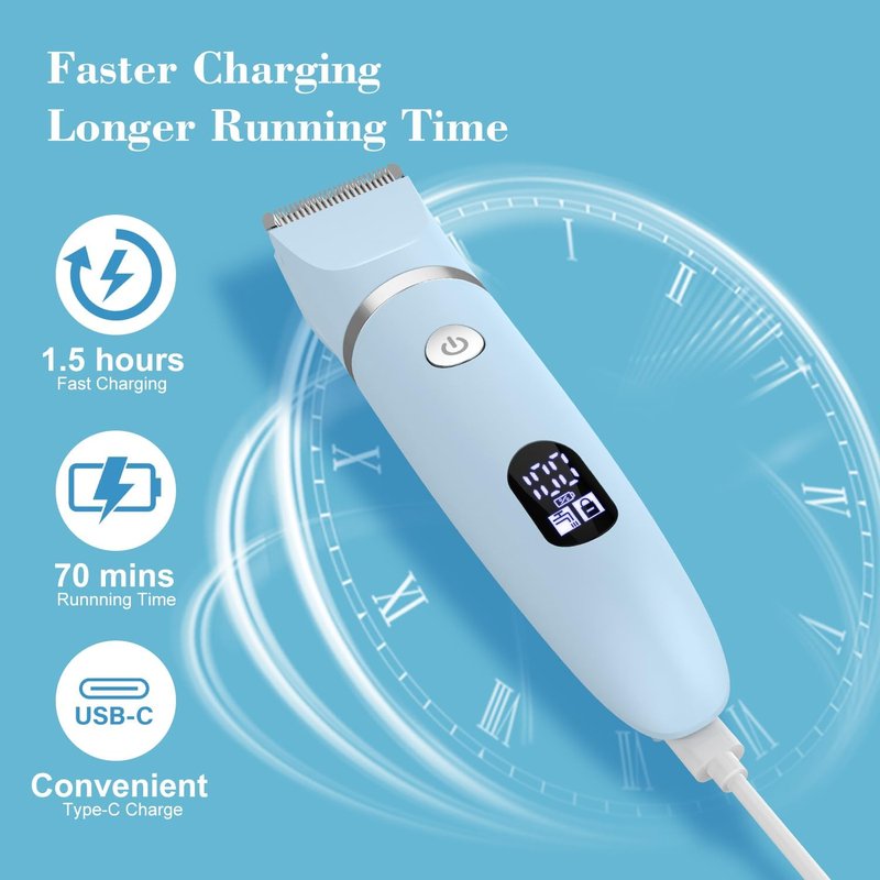 3-in-1 Electric Razor - IPX7 Waterproof Bikini Trimmer for Ladies | Painless Groomer for Face, Body & Legs