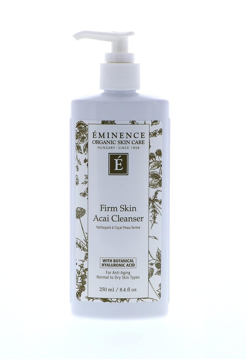 Eminence Organic Skincare Firming Acai Cleanser with Hyaluronic Acid - 8.4 Oz