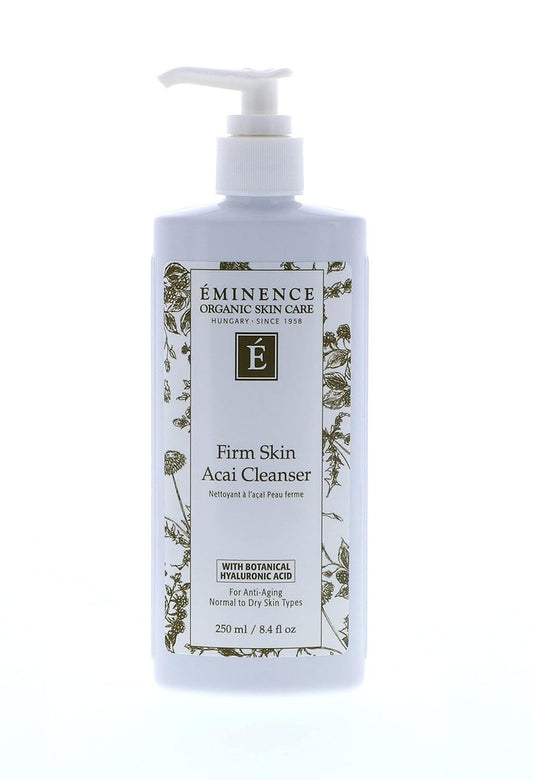Eminence Organic Skincare Firming Acai Cleanser with Hyaluronic Acid - 8.4 Oz