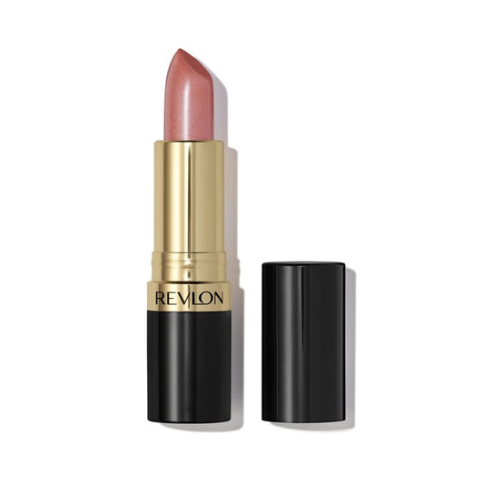 Revlon Super Lustrous Lipstick, Creamy Formula For Soft, Fuller-Looking Lips, Moisturized Feel, 405 Silver City Pink, 0.15 oz