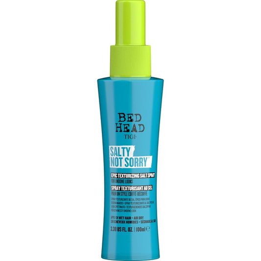 Bed Head by TIGI Salty Not Sorry Texturizing Salt Spray for Natural Undone Hairstyles, 3.38 fl oz