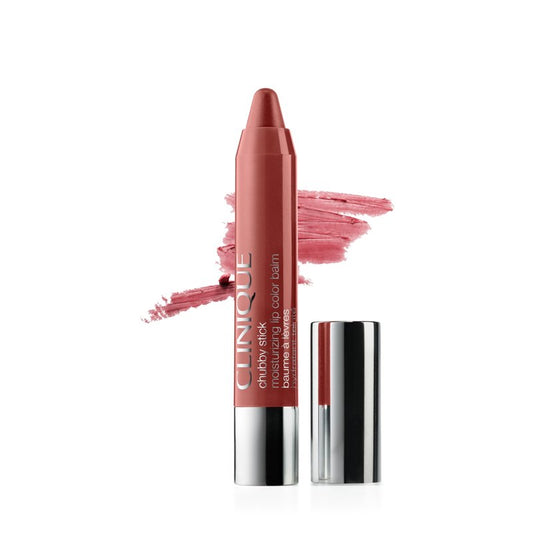 Clinique Chubby Stick Tinted Lip Colour Balm | With Shea Butter | Moisturizing + Hydrating | Natural-Looking Lip Tint, Boundless Blush