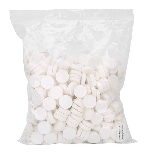 Dioche 500pcs Disposable Mask Paper Compressed Sheet DIY Hydrating Mask Cotton Skin Care Wrapped Masks for Home Travel, Dry Face Paper Sheet