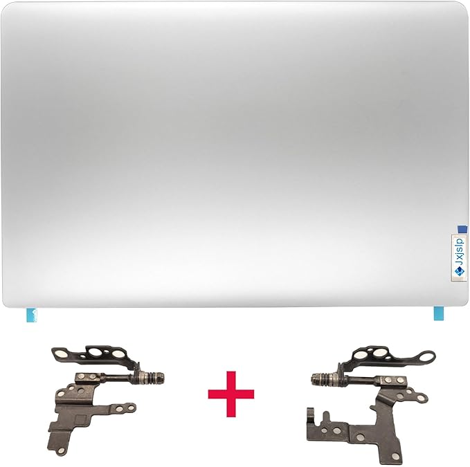 Jxjslp Replacement LCD Cover Back with Bezel with Hings for Lenovo Ideapad 1-15ADA7 82R1 82U4 1 15AMN7 82VG 82X5 1 15ALC7 82R4 Series Laptop Rear Case Top Lid 5CB1M48453 5CB1F36621 5B30S19034