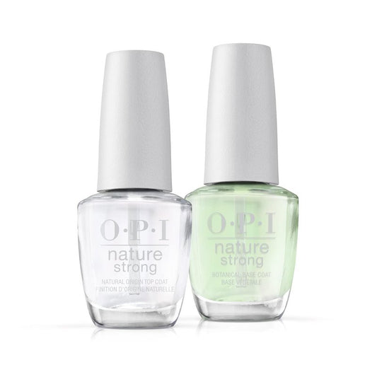 OPI Nature Strong Vegan Nail Polish - Natural Origin, Cruelty-Free Lacquer | 0.5 fl oz (Bundle of 2)