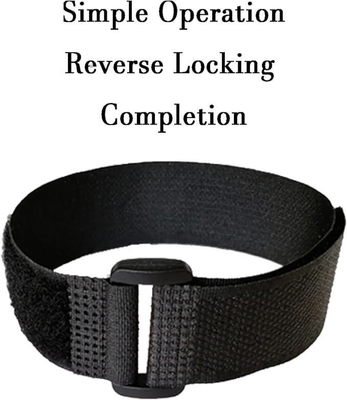 UONIKA 32 pcs 1-inch-wide Hook and Loop Cable Straps, 8"-12"-18"-24"-36" Adjustable Fastening Straps, Fixing and Organizing Cable Ties Set, Multi-Purpose Nylon Cinch Strap, Heavy-Duty Storage Straps