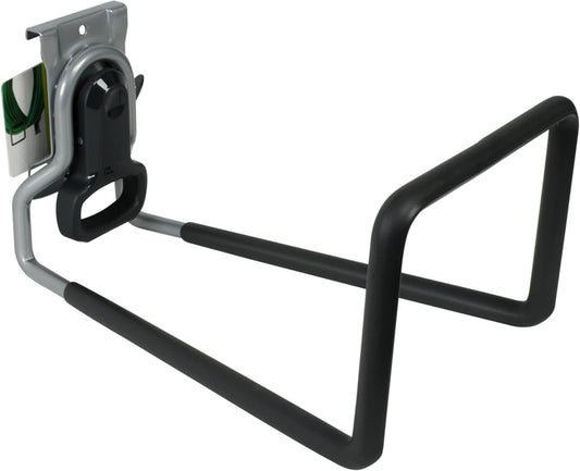 Rubbermaid Garage Hose Hook - Wall Mounted Storage System Holds Up to 50 Pounds | Satin Nickel Finish