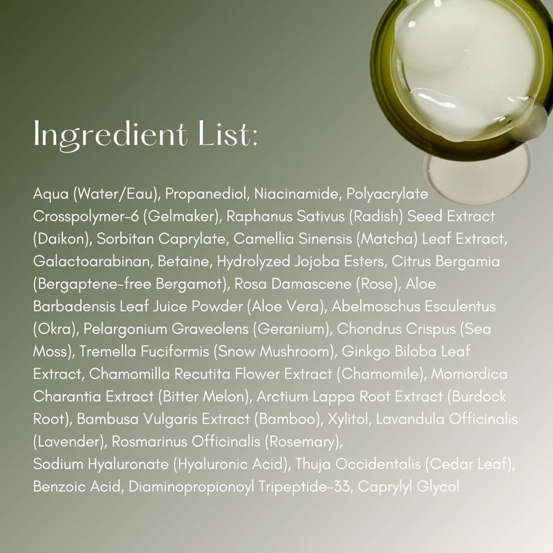 10x Antioxidant Serum for Face | Hyaluronic Acid, Niacinamide, Green Tea, Aloe Vera, and More | Hydrating Lightweight Nourishing Sap