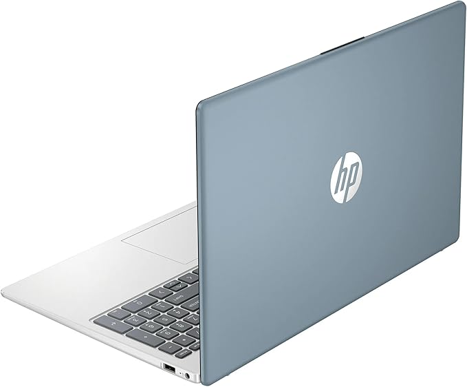 HP 15.6" FHD Touchscreen Laptop, 8GB RAM, 512GB Storage (256GB SSD+256GB Docking Station Set), Intel Core i3-N305 (8-Core), Windows 11 with Copilot AI, SageNova Earphones, Moonlight Blue