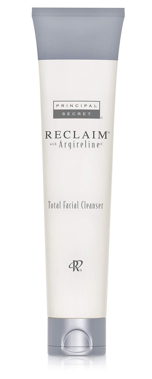 Principal Secret Reclaim Total Facial Cleanser with Argireline Molecular Complex | Anti Aging Face Wash for Women, Removes Makeup, Tones & Preps Skin – 6 oz
