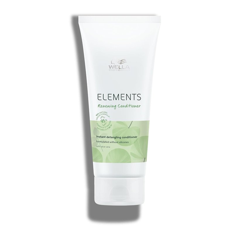 Wella Professionals Elements Gentle Renewing Conditioner - Silicone-Free, Instant Detangling | For All Hair Types