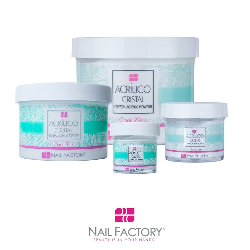 Professional Grade Clear Acrylic Powder - 7 oz for Sculpting & Building Nails
