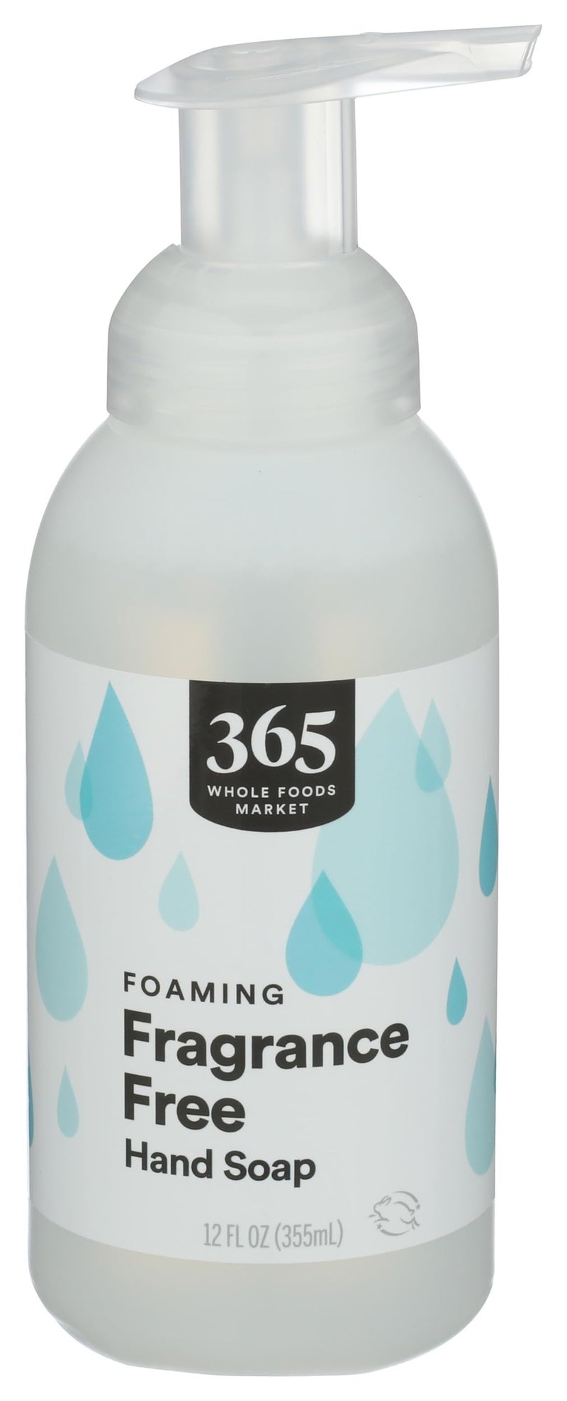 365 by Whole Foods Market, Foaming Hand Soap, Fragrance Free, 12 Fl Oz