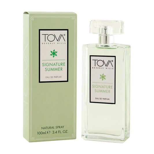 Tova Signature Summer Eau de Parfum – Floral Citrus Perfume for Women – Bergamot Jasmine Musk – Crafted in France & Cruelty-Free – 3.4 fl oz