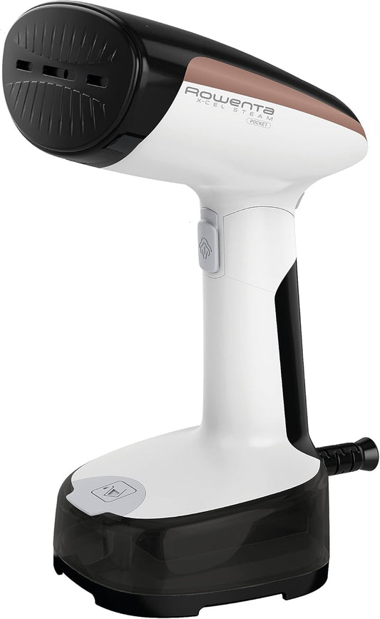 Rowenta Handheld Clothes Steamer - 15-Second Heat-Up, 4 Ounce Capacity, Portable & Travel-Friendly, White | DR3030