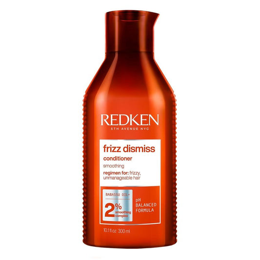 Redken Frizz Dismiss Conditioner - Frizz Control & Moisturizing for All Hair Types | Enhances Shine with Babassu Oil
