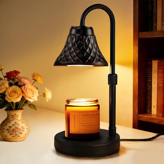 Skiennix Adjustable Candle Warmer Lamp - Timer Feature for All Candle Jars | Perfect Home Decor Gift for Women