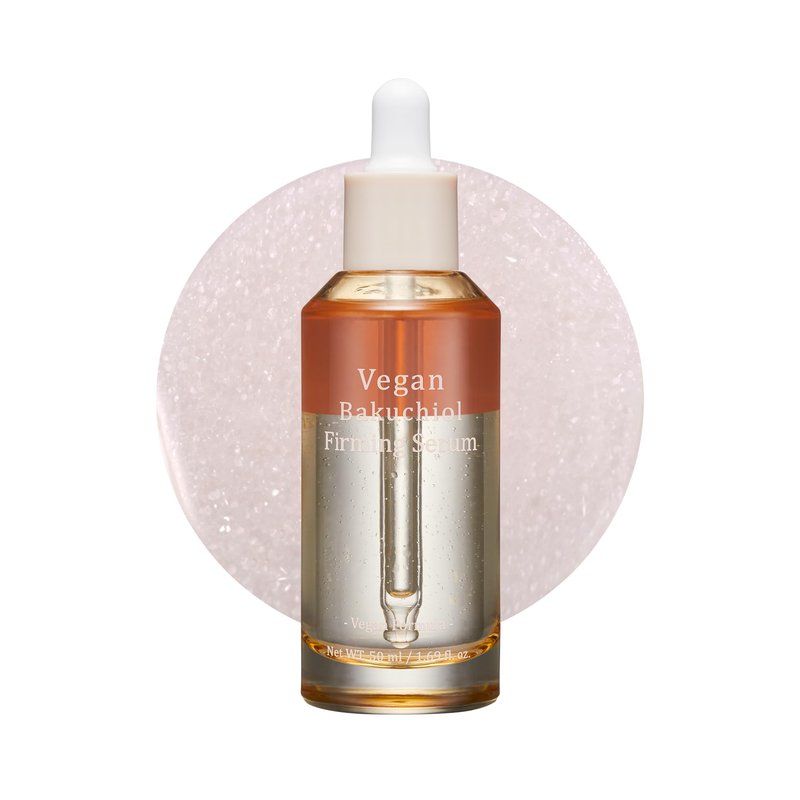 TINAZANA Vegan Bakuchiol Firming Serum, Dual-Layer Hydrating Bakuchiol, Sweet Almond Oil & Panthenol, Radiance & Sensitive Skin Care, 1.7 fl.oz