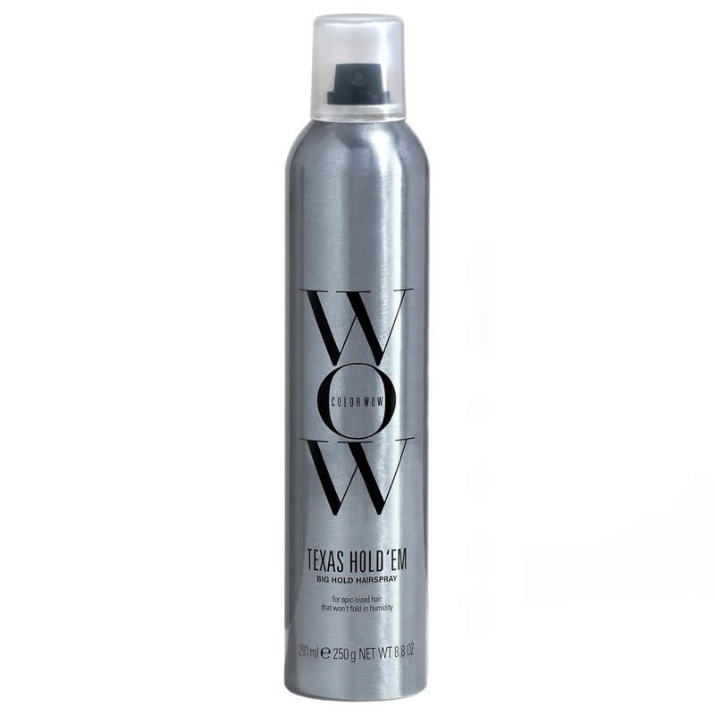 COLOR WOW Texas Hold 'Em Hairspray - Extra Hold Hair Spray for All-Day Style | Heat & UV Protection | Anti-Humidity Formula