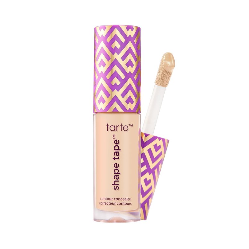 tarte shape tape concealer – Full-Coverage Creaseless Soft Matte Finish, Brightening Under-Eye & Face Makeup, 16hr Longwear, Vegan & Cruelty-Free, travel size, 12N fair neutral