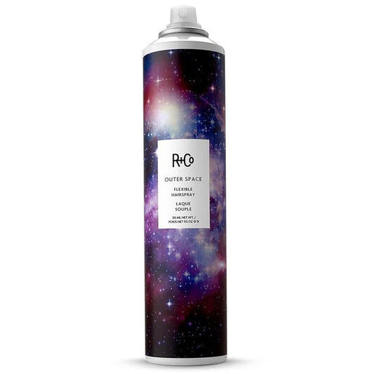R+Co OUTER SPACE Flexible Hairspray - Light Hold, Long-Lasting Shine & Flexibility | All Hair Types