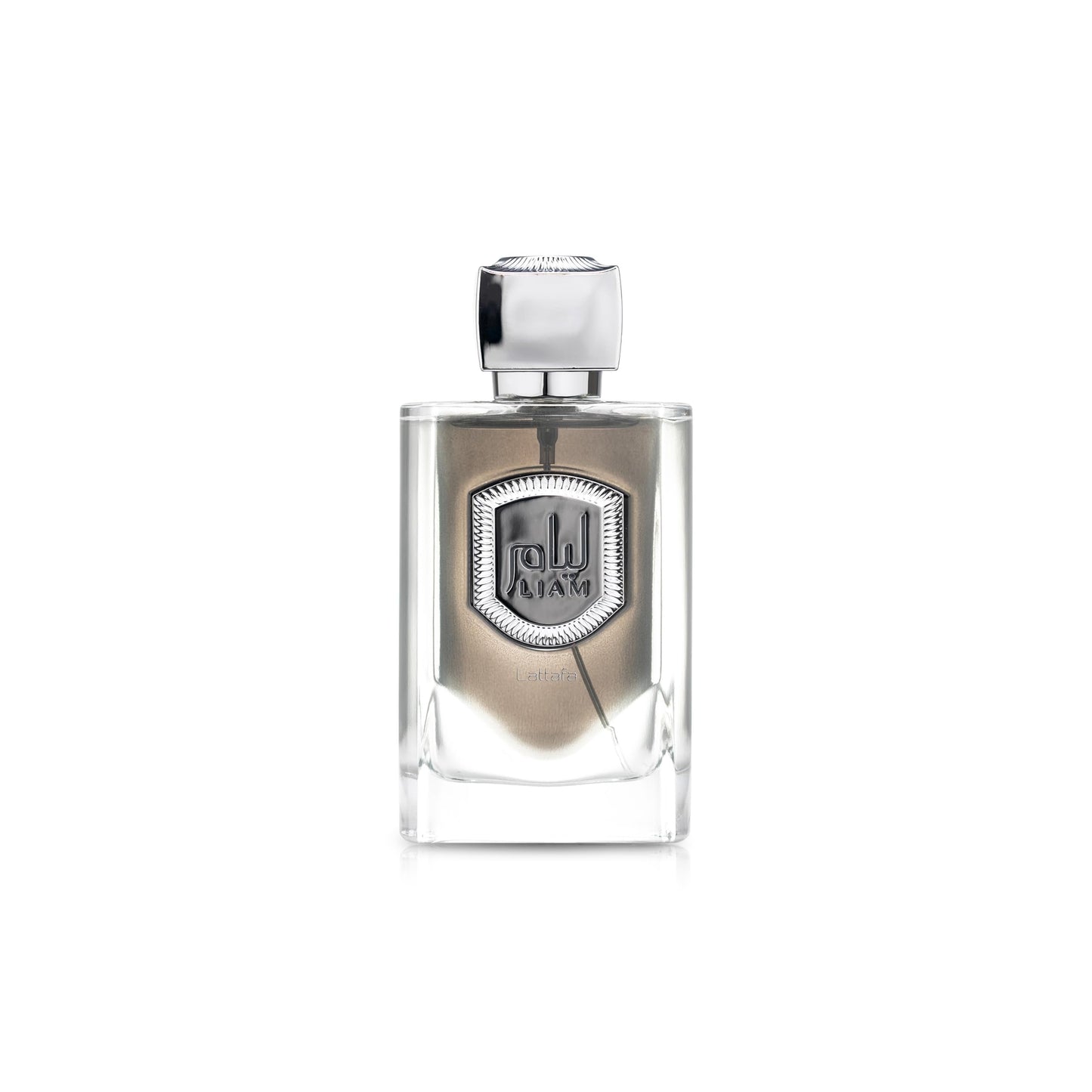 Lattafa Liam Grey Eau de Parfum Spray for Unisex, 3.4 Ounce