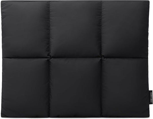 Comfyable Puffy Laptop Sleeve 15 16 Inch, Quilted Puffer Laptop Carrying Case for Women, Pillow Pouch Compatible for MacBook Air M5 & MacBook Pro M5 Pro/Max 2026, Black