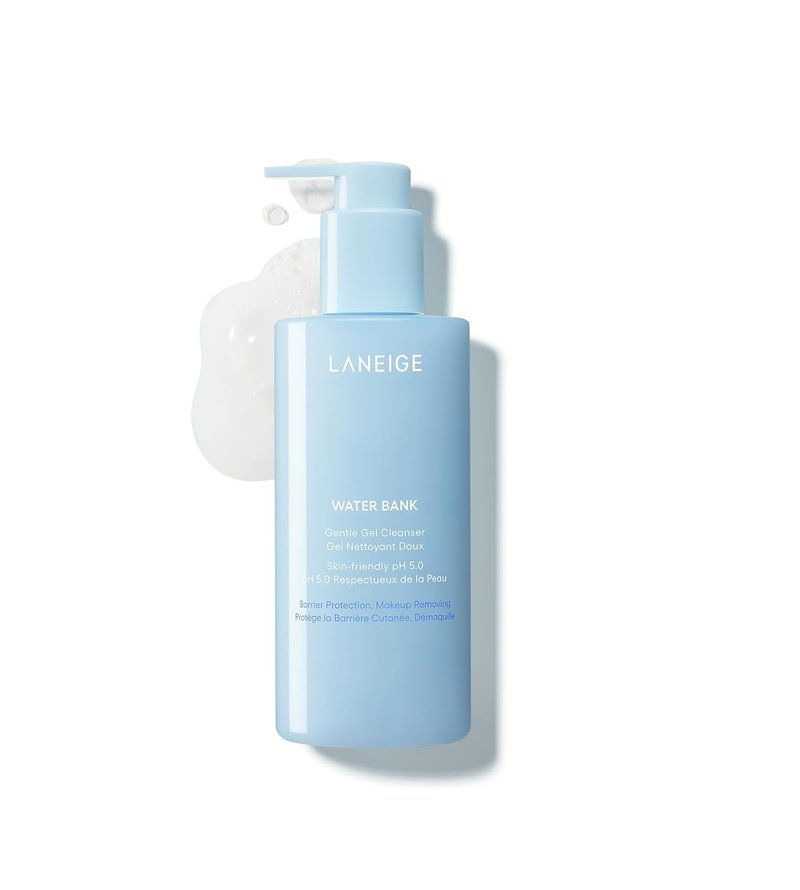 LANEIGE Water Bank Gel Cleanser - pH-Balanced & Barrier-Boosting with Blue Hyaluronic Acid | 150ml