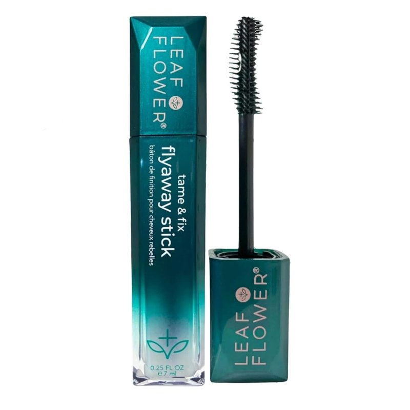 Leaf Flower Hair Flyaway Stick - Tame & Fix Frizz, 0.25 fl oz | Hair Styling Solution