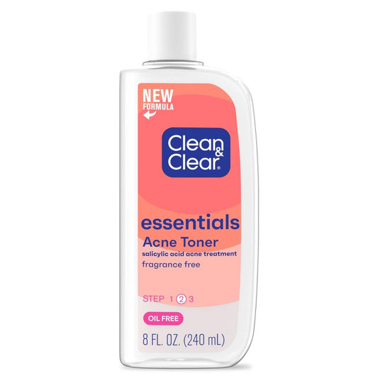 Clean & Clear Deep Cleaning Oil-Fighting Face Astringent, 8 oz, 2 pk